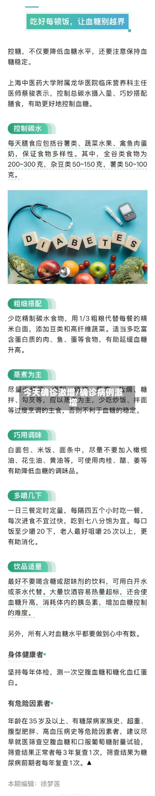 今天确诊激增/确诊病例激增