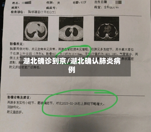湖北确诊到京/湖北确认肺炎病例-第3张图片