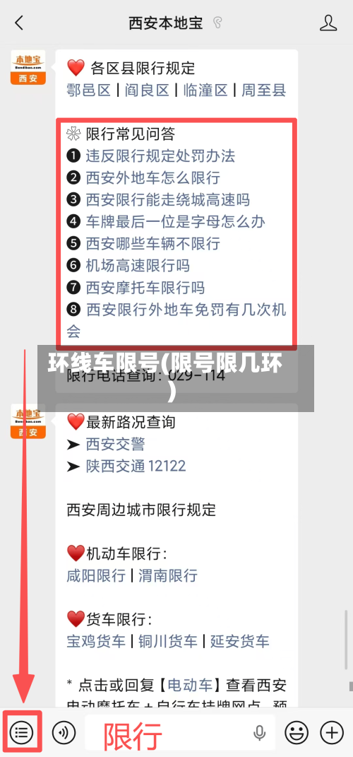 环线车限号(限号限几环)-第2张图片