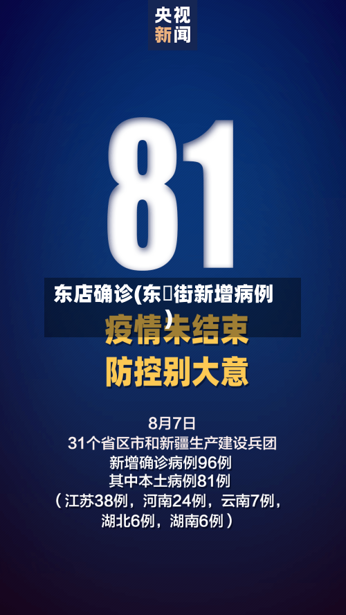 东店确诊(东漖街新增病例)
