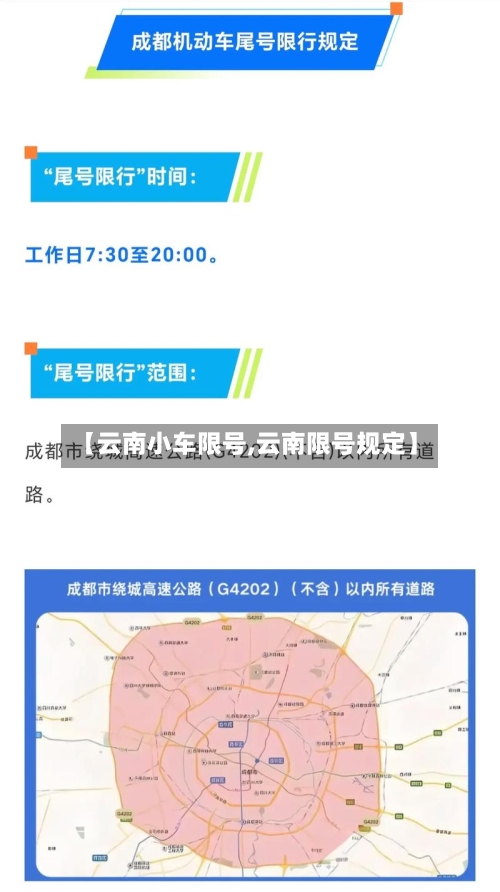 【云南小车限号,云南限号规定】-第3张图片