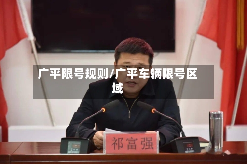 广平限号规则/广平车辆限号区域