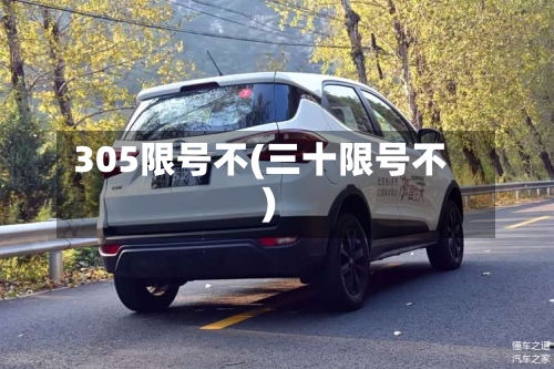 305限号不(三十限号不)