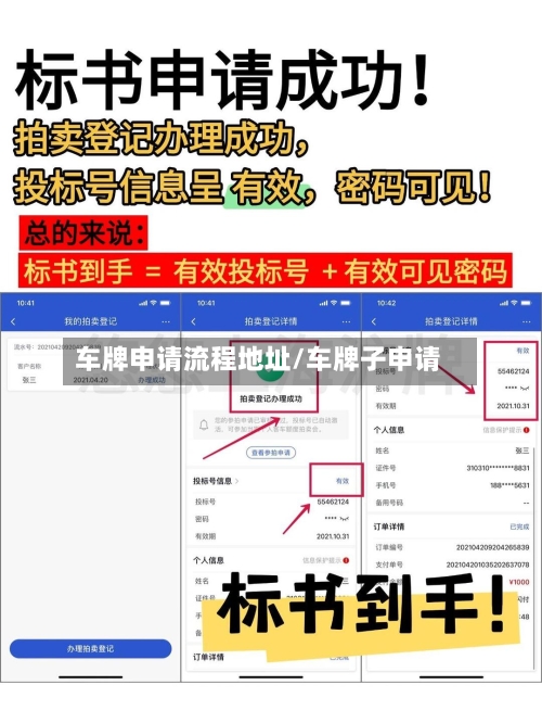 车牌申请流程地址/车牌子申请