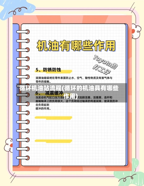 循环机油站流程(循环的机油具有哪些作用)-第2张图片