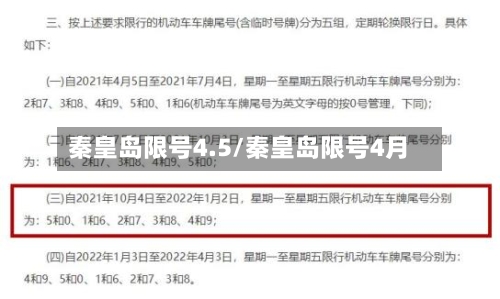 秦皇岛限号4.5/秦皇岛限号4月-第3张图片