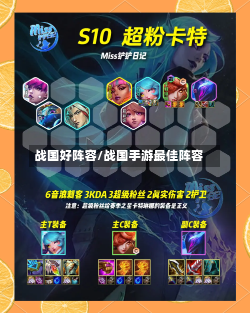 战国好阵容/战国手游最佳阵容-第2张图片