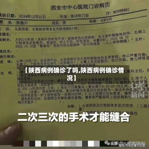 【陕西病例确诊了吗,陕西病例确诊情况】