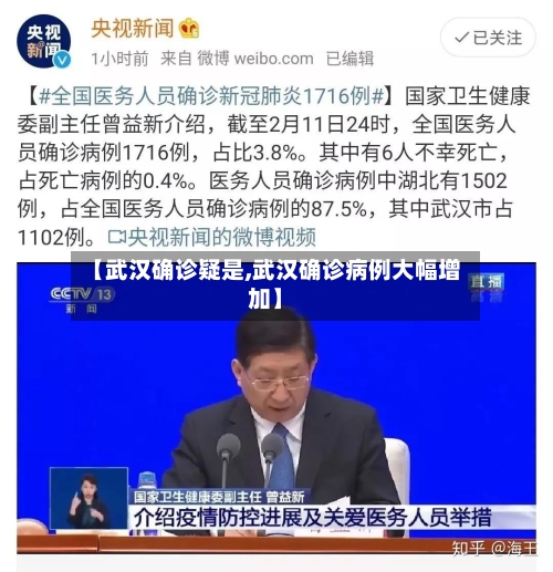 【武汉确诊疑是,武汉确诊病例大幅增加】-第2张图片