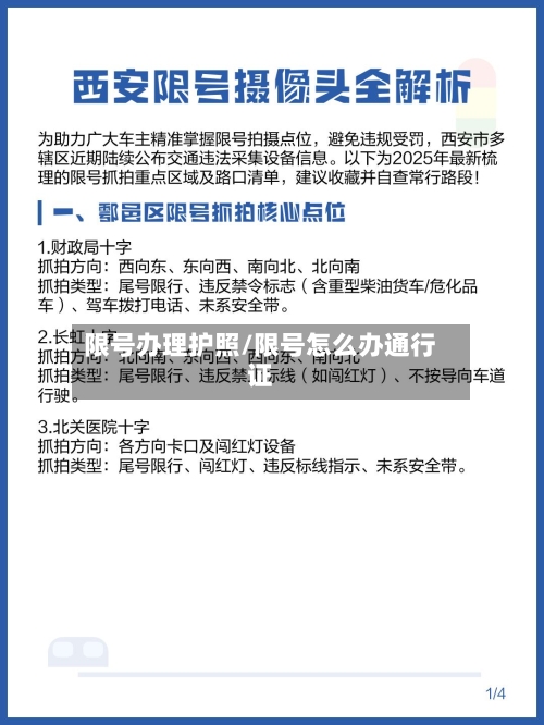 限号办理护照/限号怎么办通行证