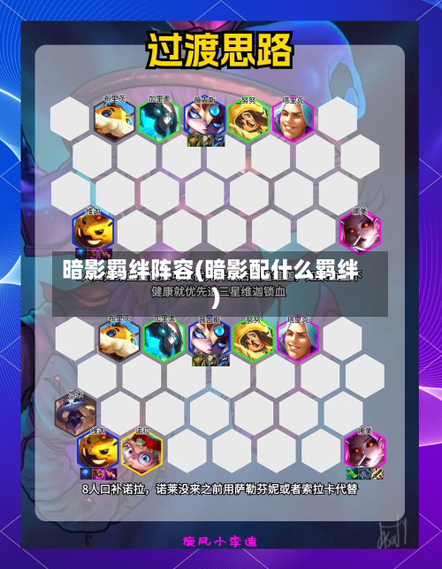 暗影羁绊阵容(暗影配什么羁绊)