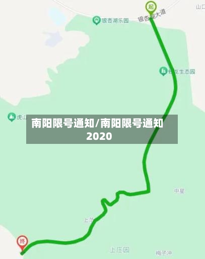 南阳限号通知/南阳限号通知2020