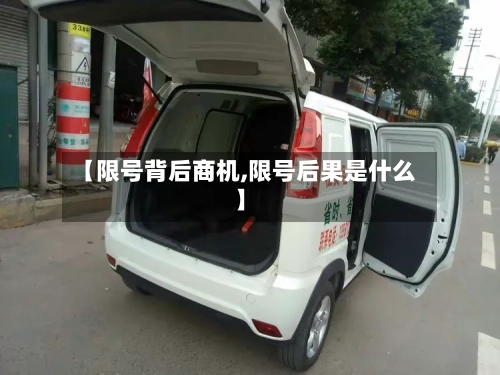 【限号背后商机,限号后果是什么】