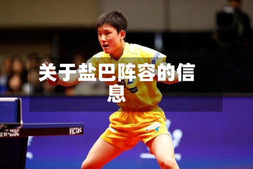 关于盐巴阵容的信息-第2张图片
