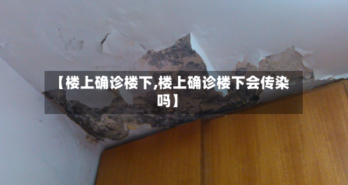 【楼上确诊楼下,楼上确诊楼下会传染吗】-第2张图片