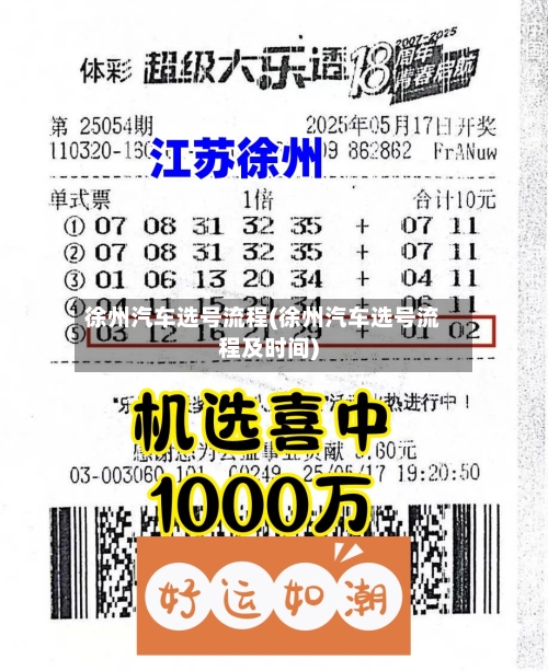 徐州汽车选号流程(徐州汽车选号流程及时间)-第2张图片