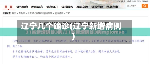辽宁几个确诊(辽宁新增病例)-第2张图片