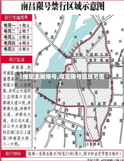 【保定主城限号,保定限号区域范围】-第2张图片