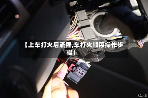 【上车打火后流程,车打火顺序操作步骤】-第2张图片