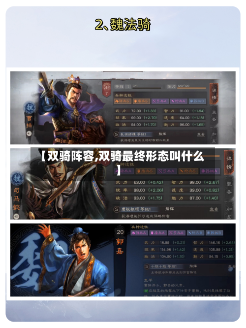 【双骑阵容,双骑最终形态叫什么】-第2张图片
