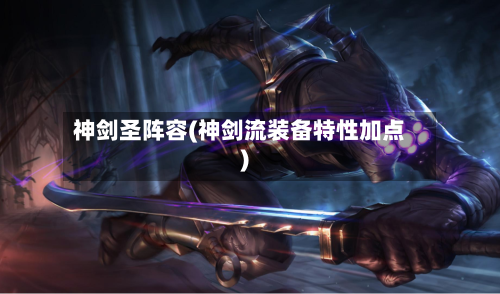 神剑圣阵容(神剑流装备特性加点)-第2张图片