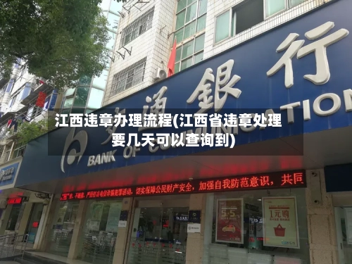 江西违章办理流程(江西省违章处理要几天可以查询到)