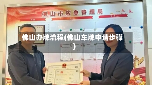 佛山办牌流程(佛山车牌申请步骤)-第2张图片