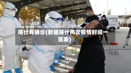 喀什有确诊(新疆喀什两次疫情时间一览表)-第2张图片