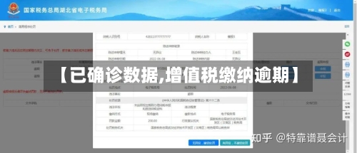 【已确诊数据,增值税缴纳逾期】