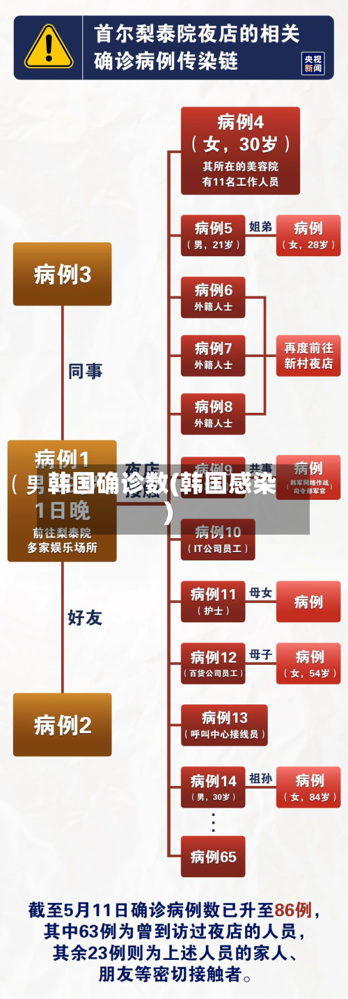 韩国确诊数(韩国感染)