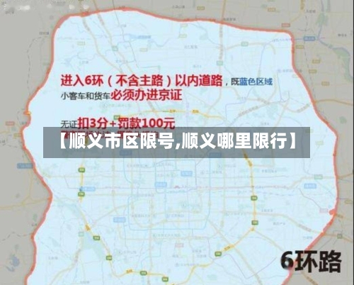 【顺义市区限号,顺义哪里限行】