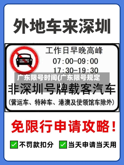 广东限号时间(广东限号规定)-第2张图片