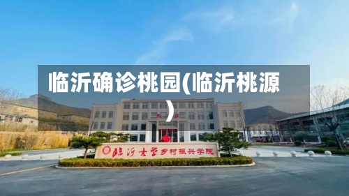 临沂确诊桃园(临沂桃源)