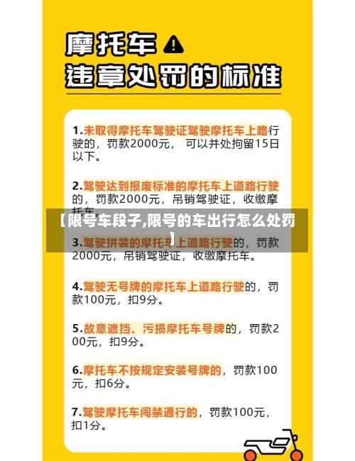 【限号车段子,限号的车出行怎么处罚】