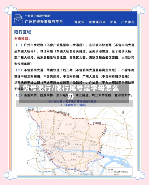 伪号限行/限行尾号是字母怎么办-第3张图片