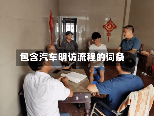 包含汽车明访流程的词条