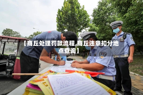 【商丘处理罚款流程,商丘违章扣分地点查询】-第3张图片