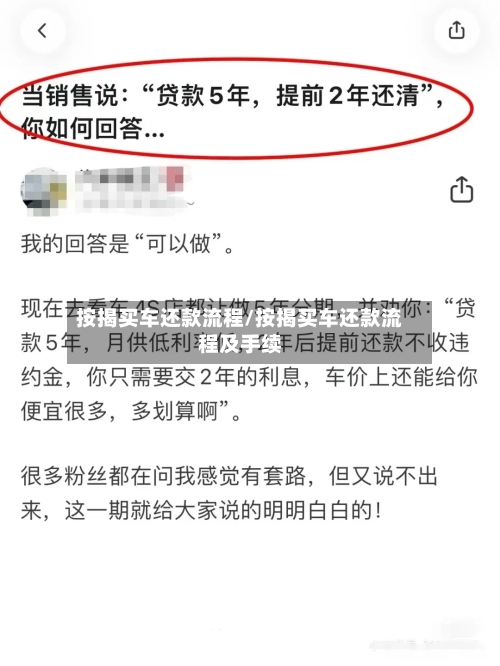 按揭买车还款流程/按揭买车还款流程及手续