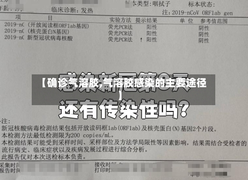 【确诊气溶胶,气溶胶感染的主要途径】-第2张图片