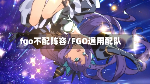 fgo不配阵容/FGO通用配队-第2张图片
