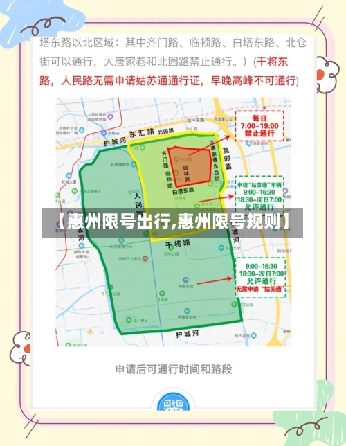 【惠州限号出行,惠州限号规则】