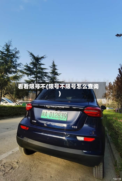 看看限号不(限号不限号怎么查询)-第2张图片