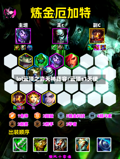 lol云顶之弈天神阵容/云顶s1天使-第2张图片