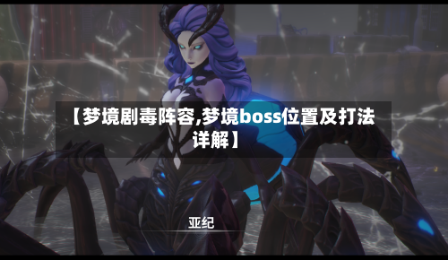 【梦境剧毒阵容,梦境boss位置及打法详解】