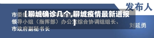 【聊城确诊几个,聊城疫情最新通报】-第2张图片
