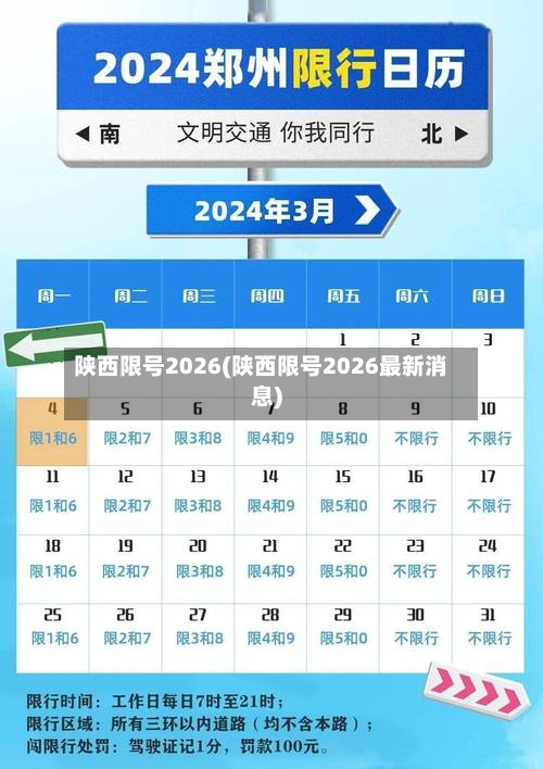 陕西限号2026(陕西限号2026最新消息)