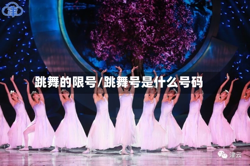 跳舞的限号/跳舞号是什么号码