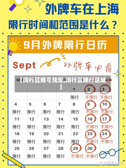 【闵行区限号规定,闵行区限行区域】