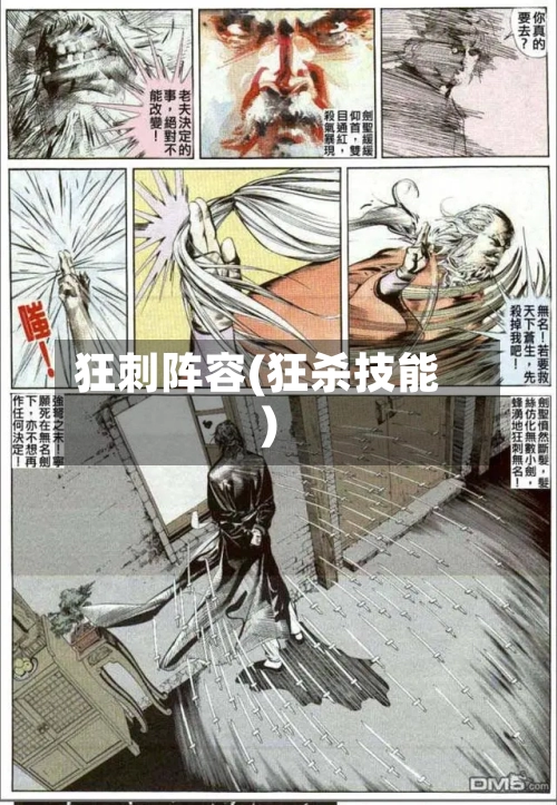 狂刺阵容(狂杀技能)-第3张图片