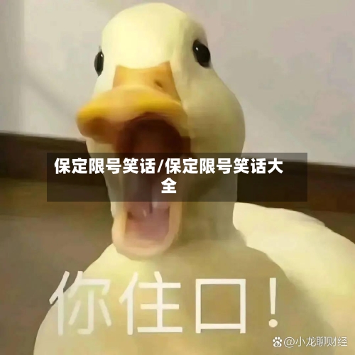 保定限号笑话/保定限号笑话大全-第2张图片